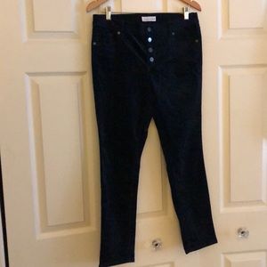 Loft modern skinny courderoy jeans